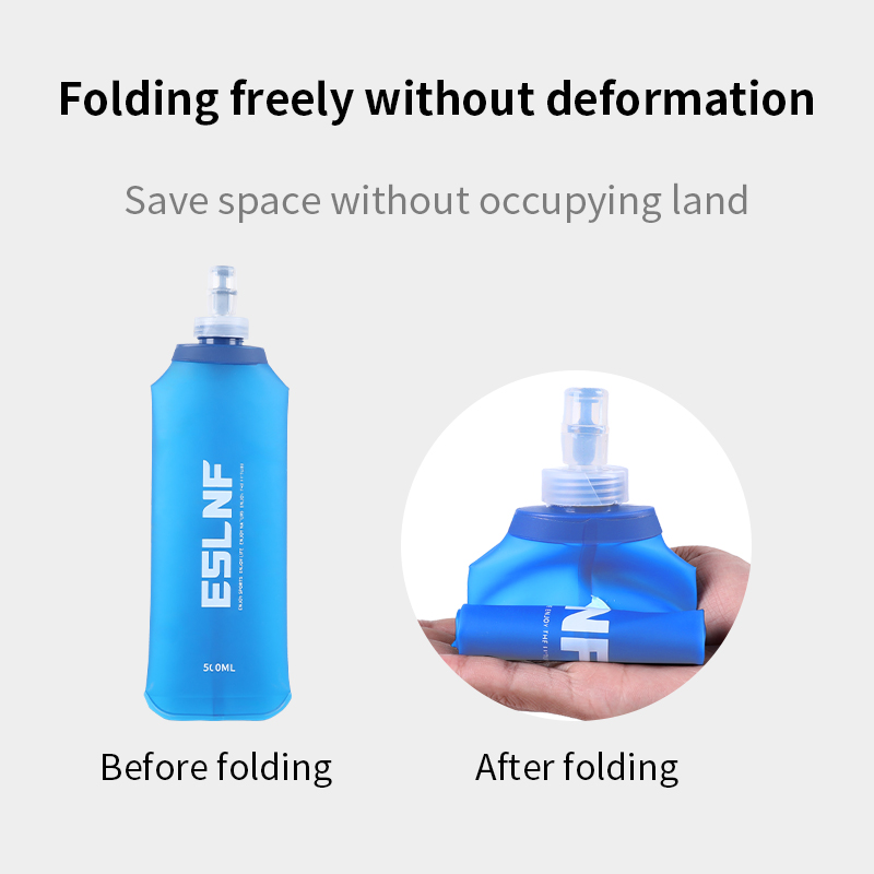 500 مللي زجاجة مياه قابلة للطي - مراجعة Water Bag Collapsible وسعره