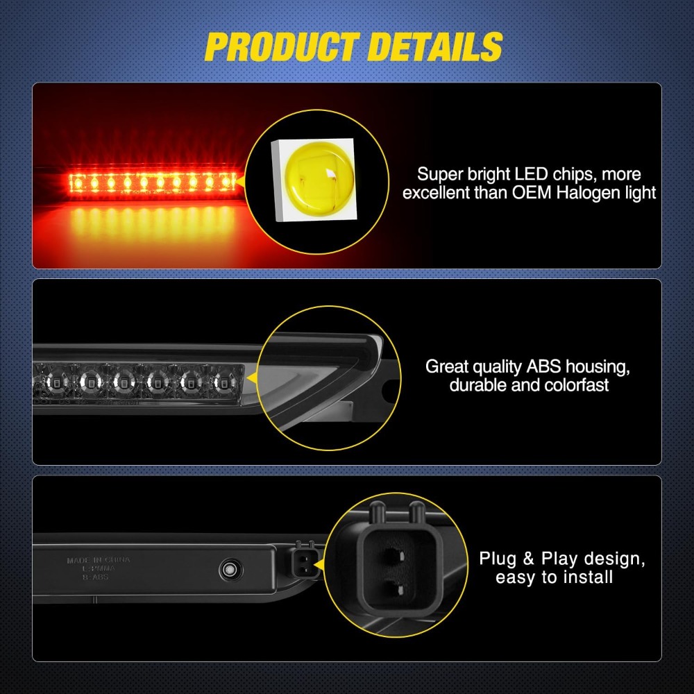 ضوء فرامل ثالث LED من نيلايت م - مراجعة Compass Lensatic وسعره