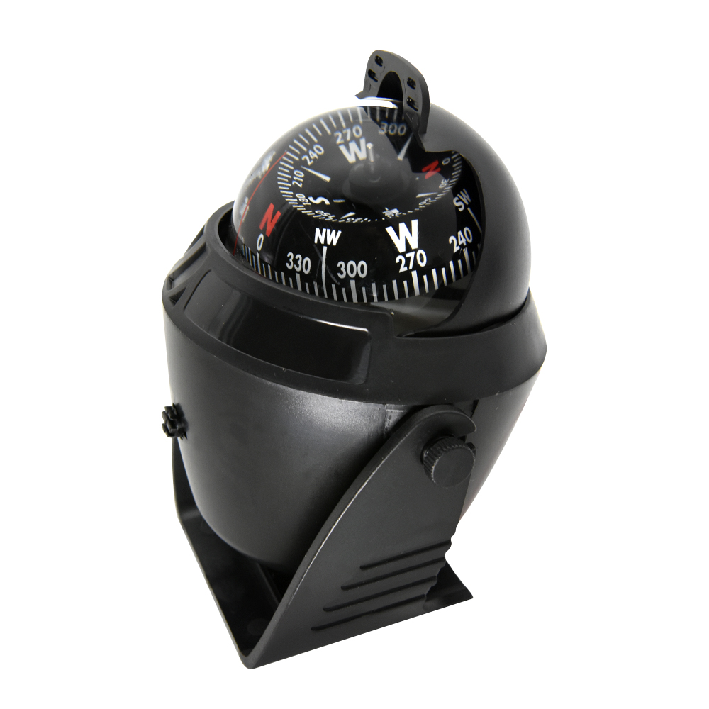 بوصلة ملاحة السيارة على شكل كر - مراجعة Compass Lensatic وسعره