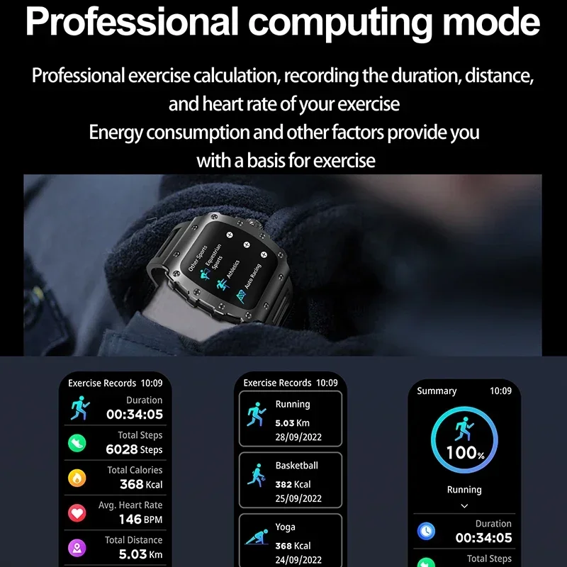 الاتجاه الجديد ساعة ذكية 1.76  - مراجعة Compass Lensatic وسعره